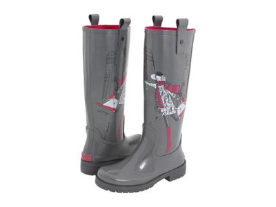 donna karan rain boots